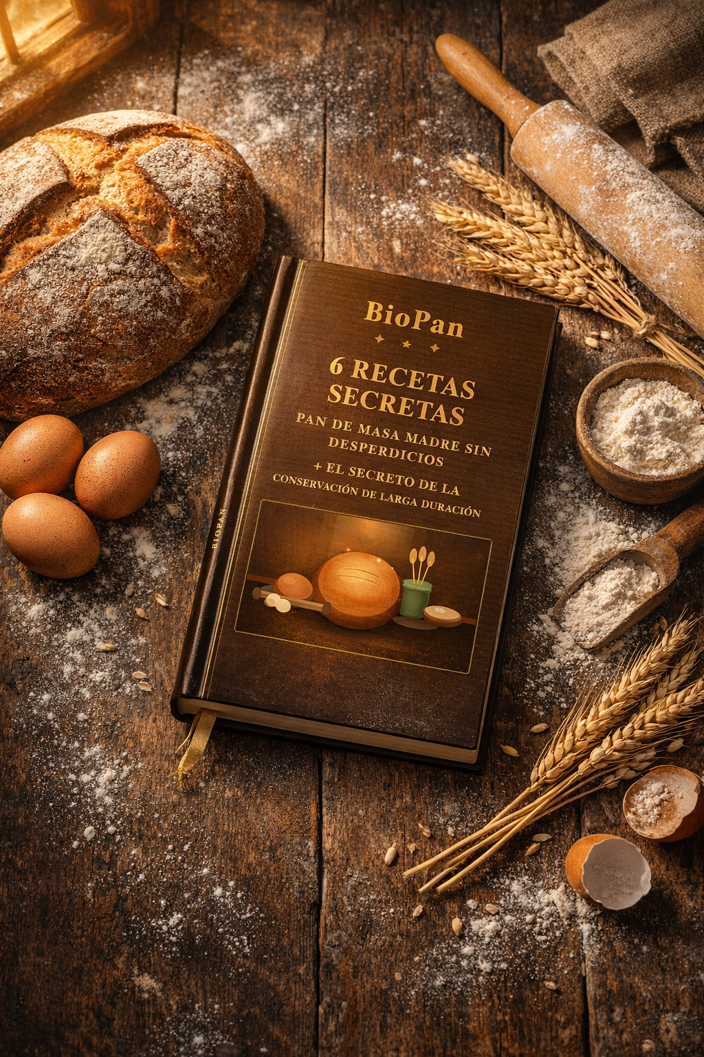 6 Recetas Secretas : Pan de Masa Madre sin desprecios
