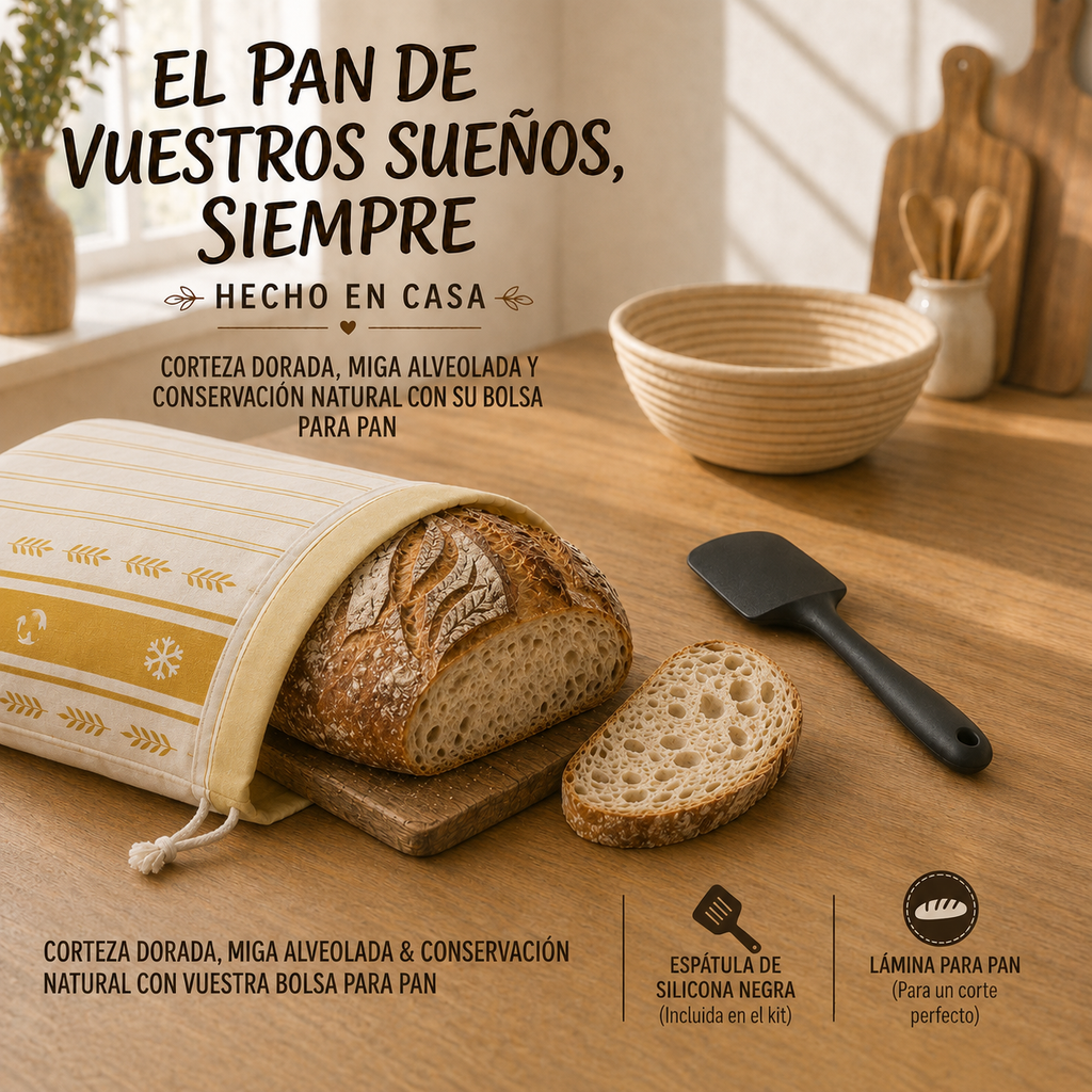 Kit Completo para Masa Madre Casera
