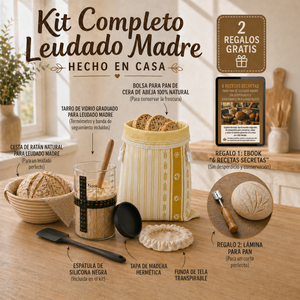 Kit Completo para Masa Madre Casera